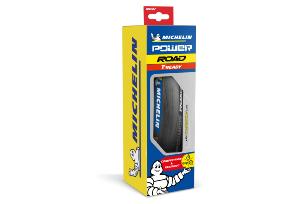 Pneu route Michelin 700x28C TR Tubeless Ready Power Road Noir