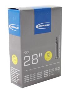 Chambre à air Route Schwalbe 700x18/28C SV15 valve de 50 mm Presta